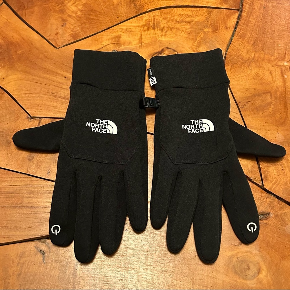 NEW The North Face Cute Winter Gloves Grip Ski Snow Snowboard Black Womens Large
